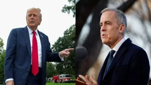 US President Donald Trump has escalated the trade fight with Canada, while Prime Minister Mark Carney