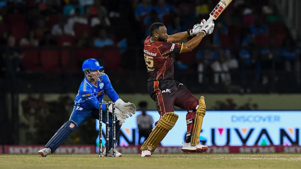 Earlier this year, Pollard broke Chris Gayle 's record for most runs in T20 cricket but