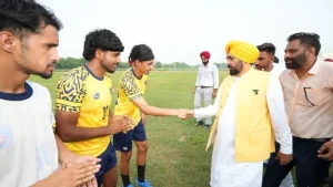 CM Bhagwant Singh Mann pointed out that sports were an integral part of Punjab’s proud legacy and rich