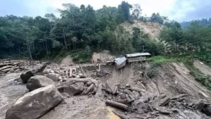 Five Army personnel went missing after a flash flood hit an Army camp in Arunachal Pradesh’s Dibang