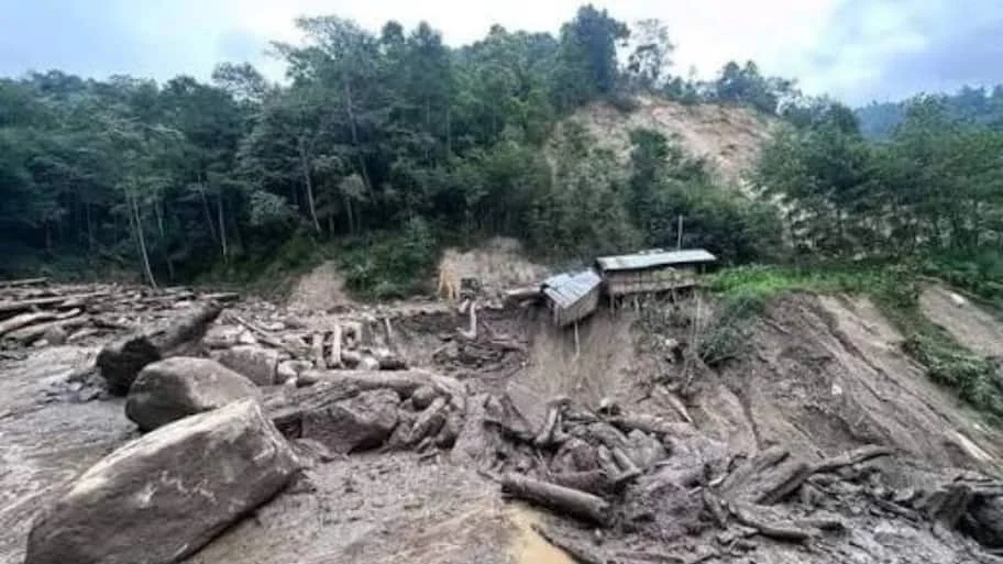 Five Army personnel went missing after a flash flood hit an Army camp in Arunachal Pradesh’s Dibang