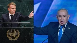 French President Emanuel Macron's remarks criticising Israel's actions in West Bank have drawn