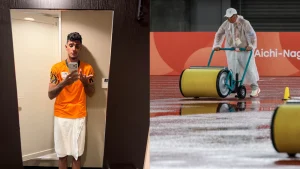 As the tournament entered its penultimate stage, a Malaysian cricketer shared a funny yet