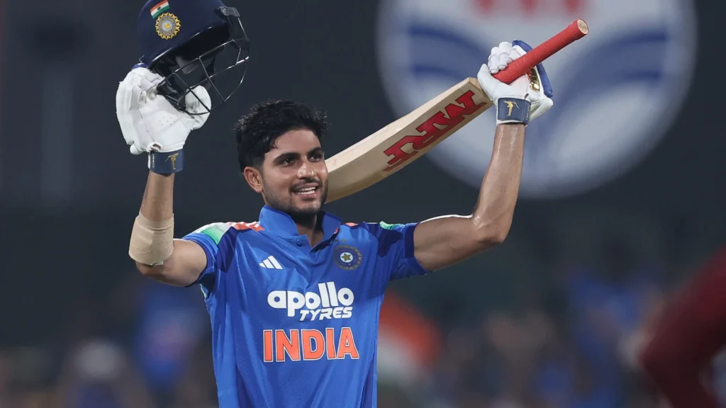 With this, Gill became the fastest batter in the history of the format to score a double century