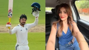 Following the day's action, Kishan received a wholesome congratulatory message