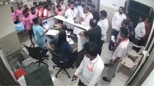 Doctors and hospital staff were allegedly assaulted and threatened by Shiv Sena workers