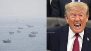 US President Donald Trump on Wednesday suggested the idea of renaming the Strait of Hormuz as