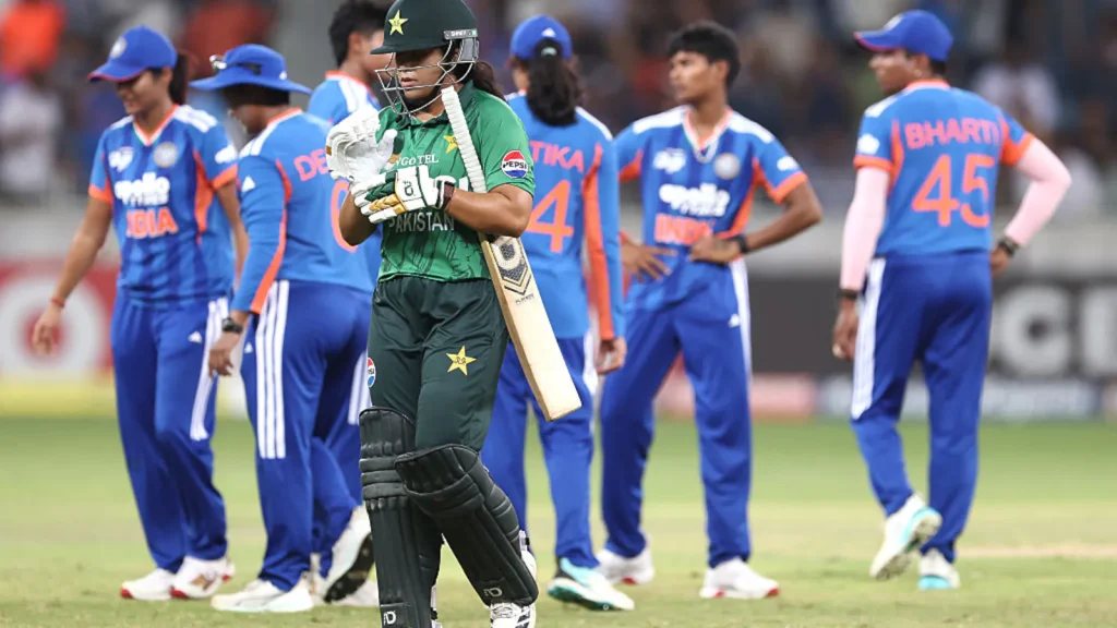 India defeated Pakistan by seven wickets as young spinners Shree Charani and Prema Rawat