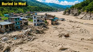 Devighat drone images taken over Nuwakot reveal a totally changed landscape due to unexpected