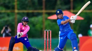 Shafali Verma, Sree Charani star as India thrash Japan by 8 wickets to storm into semifinals —