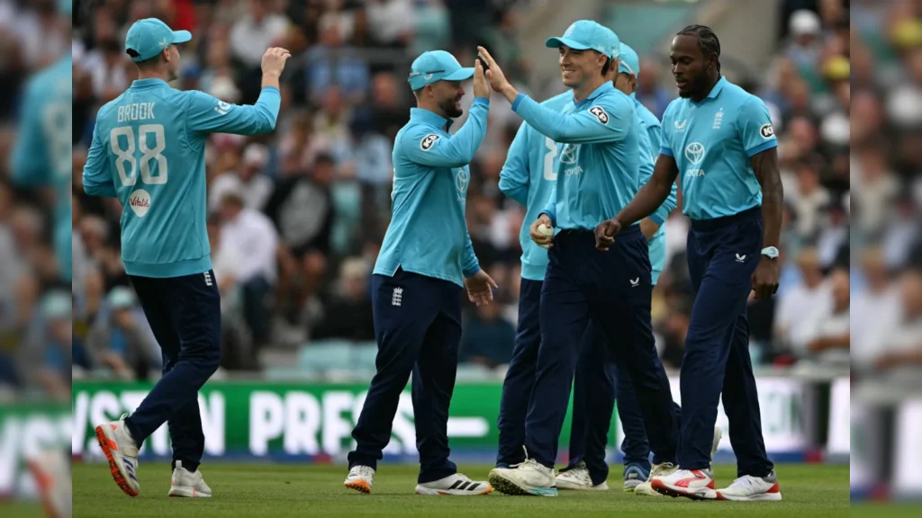 Tom Banton's maiden England hundred laid the foundations for a series-clinching 223-run victory