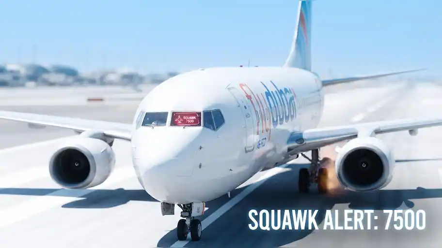 Because the plane was broadcasting emergency squawks 7700 and 7500, which imply hijacking
