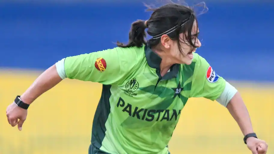 Pakistan's captain, Fatima Sana, has been fined 10 percent of her match fee and received