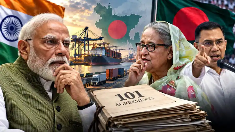 Bangladesh is examining 101 agreements and MoUs signed with India during Sheikh Hasina's years