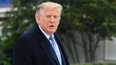 President Donald Trump announced a new $15 billion steel plant in Iowa at an Oval Office event