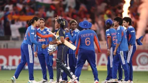 Earlier, after electing to bat, Mandhana, who hit her 36th T20I fifty, and Shafali, whose