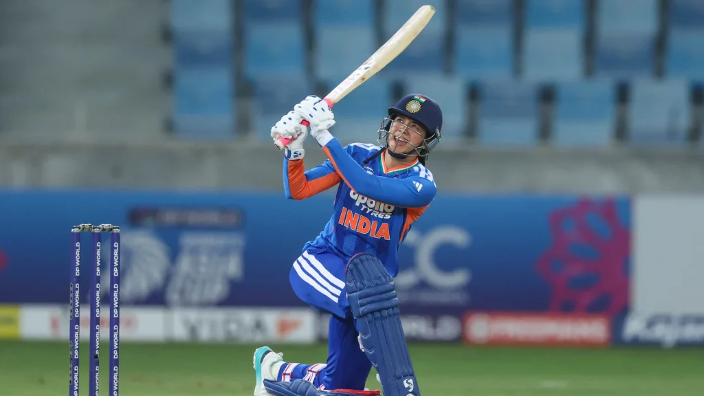 Mandhana delivered a masterclass as India Women cruised to a massive 137-run victory over Hong