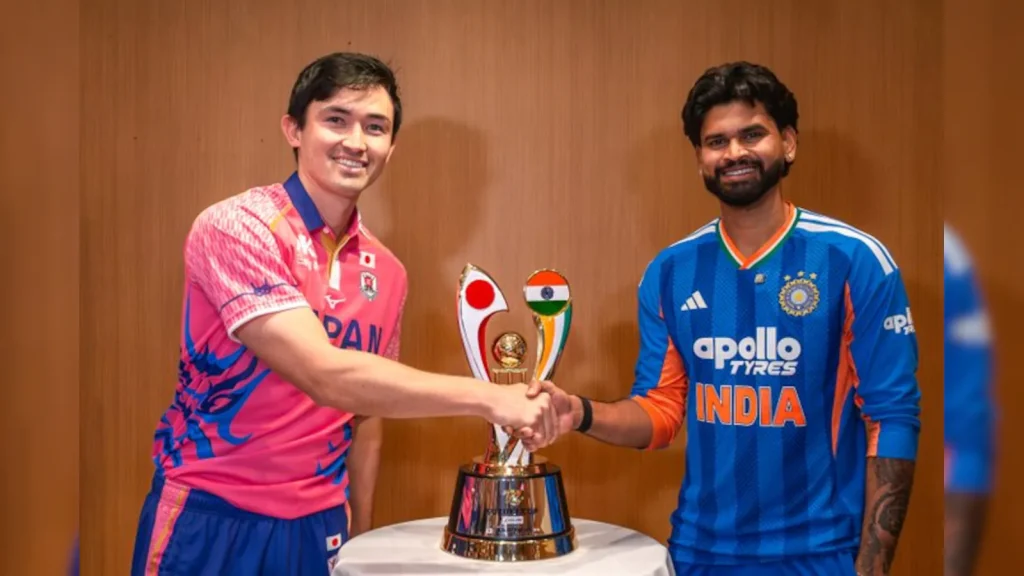 Sooryavanshi is a well-known confronts to Japanese players as he fell for 23 runs to Charlie