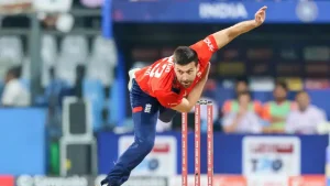 Wood took nine wickets in four games as England won the 2022 ICC T20 World Cup in Australia