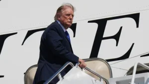 Why was emergency slide deployed on Trump's Qatar-gifted Air Force One? What happened ahead of GOP