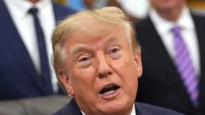 President Donald Trump said on Friday Washington has entered into an agreement with Denmark