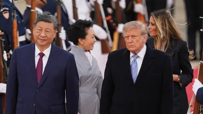 Trump’s decision to meet Xi at the airport comes after the US president received a large