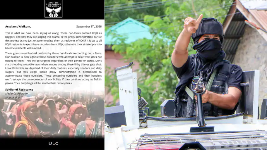 LeT-linked ULC issues fresh threat to migrant workers in J&K, calls them 'Delhi's pawns'