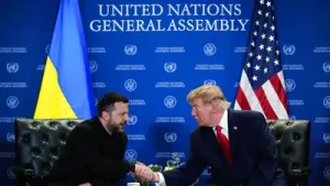 Trump threatens to use tariff powers under Russia sanctions law targeting India, China; Zelensky