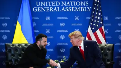 Trump threatens to use tariff powers under Russia sanctions law targeting India, China; Zelensky