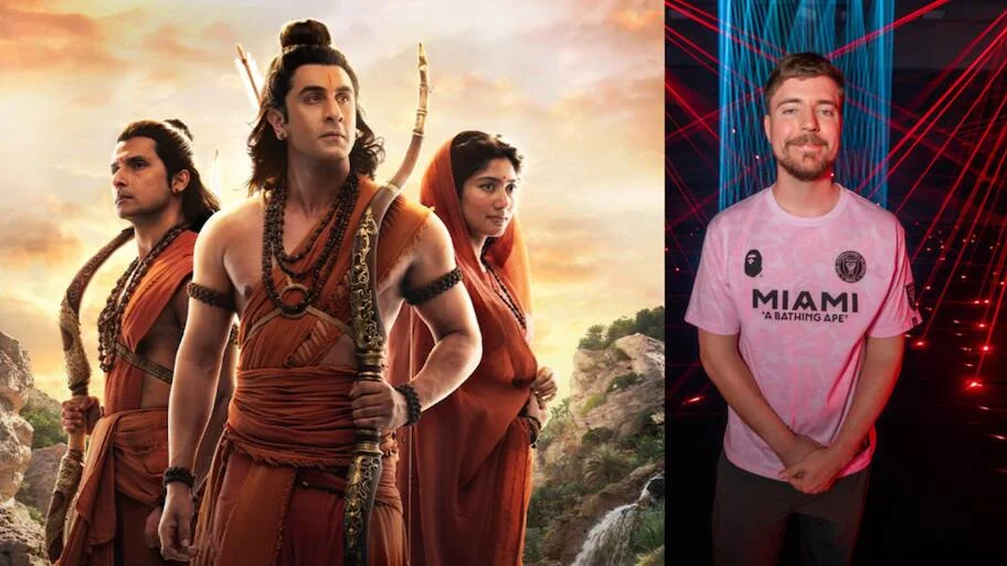 Mumbai: Famous American YouTuber MrBeast attended a Mumbai event for Nitesh Tiwari's 'Ramayana'