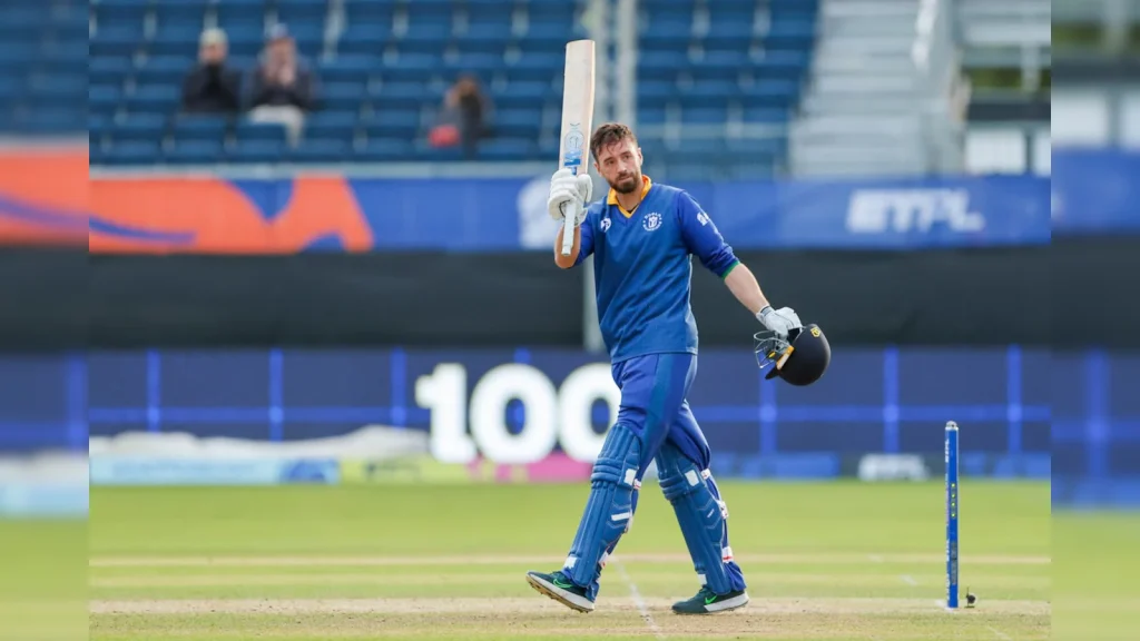 Vince's unbeaten 106 became the first century in ETPL history and powered the Guardians