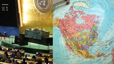This new representation enhances the visibility of Africa while diminishing the perceived size