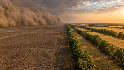 When the Dust Bowl choked the American prairies in the 1930s, the US: The wider industry impact