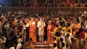Uttarakhand Chief Minister Pushkar Singh Dhami inaugurated Hari Ghat and unveiled a statue