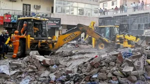 A 27-hour rescue operation at Delhi’s Satya Niketan area ended after all those trapped under
