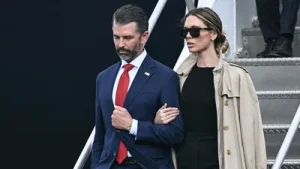 President Donald Trump argues his eldest son Donald Trump Jr