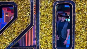 Ahead of its premiere this weekend, Salman Khan was spotted on the set of the show to kickstart