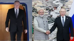 Russian President Putin arrives in Delhi; set for bilateral talks with PM Modi today — BRICS summit
