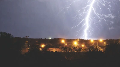Thomas Fahmy, a resident of Staten Island, was struck by lightning as he stepped out