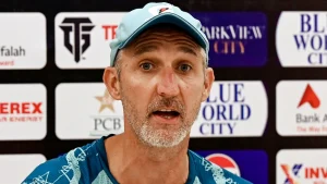 Gillespie, who was determined to bring Pakistan cricket back to its glory days, said that