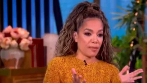Sunny Hostin, co-host of "The View" and a former federal prosecutor, has disclosed