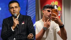 His father, Virender Sehwag , revolutionised opening batting for India