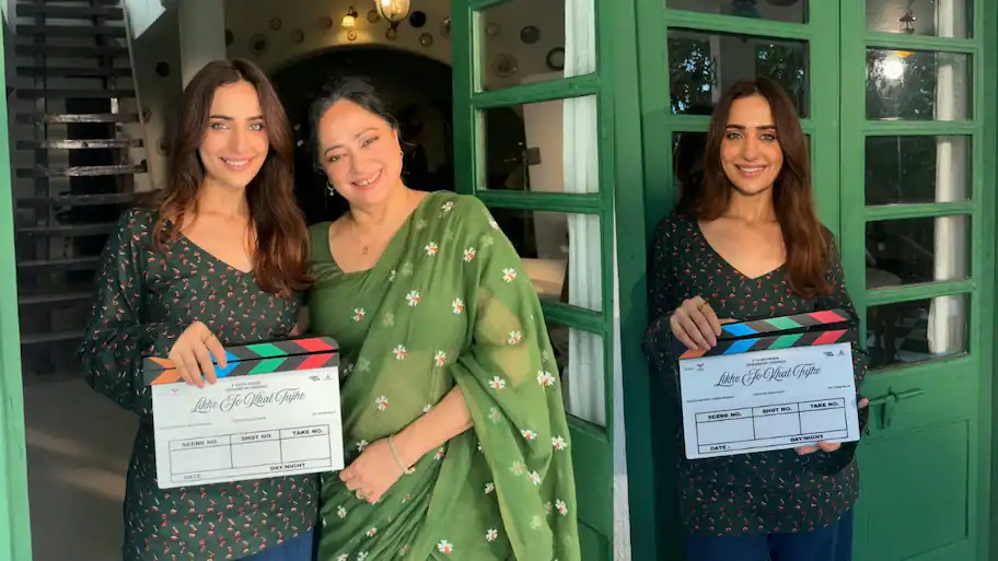 She described the experience of working with her in the upcoming project ‘Likhe Jo Khat Tujhe’