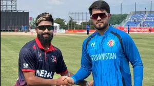 Afghanistan are struggling against Nepal in a Group A match — Nepal vs Afghanistan Asian Games