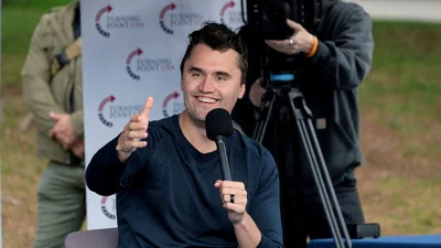 Owens tried to convey that it was Charlie Kirk's family that had convinced Erika to receives