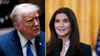 President Donald Trump criticized CNN's chief White House correspondent, Kaitlan Collins