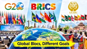 BRICS, and SAARC tend to grab media headlines at major diplomatic meetings around the world