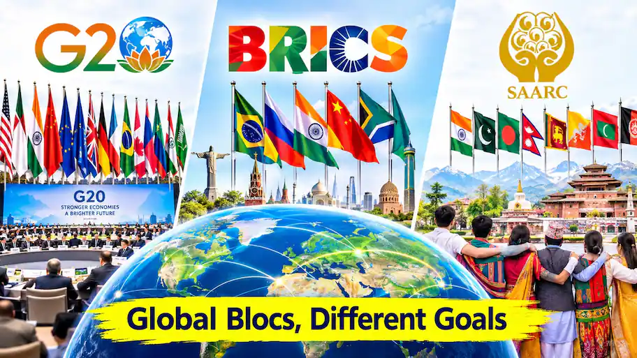 BRICS, and SAARC tend to grab media headlines at major diplomatic meetings around the world