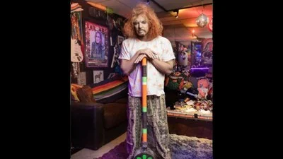 Comedian Carrot Top, also known as Scott Thompson, is currently recovering in a Las Vegas
