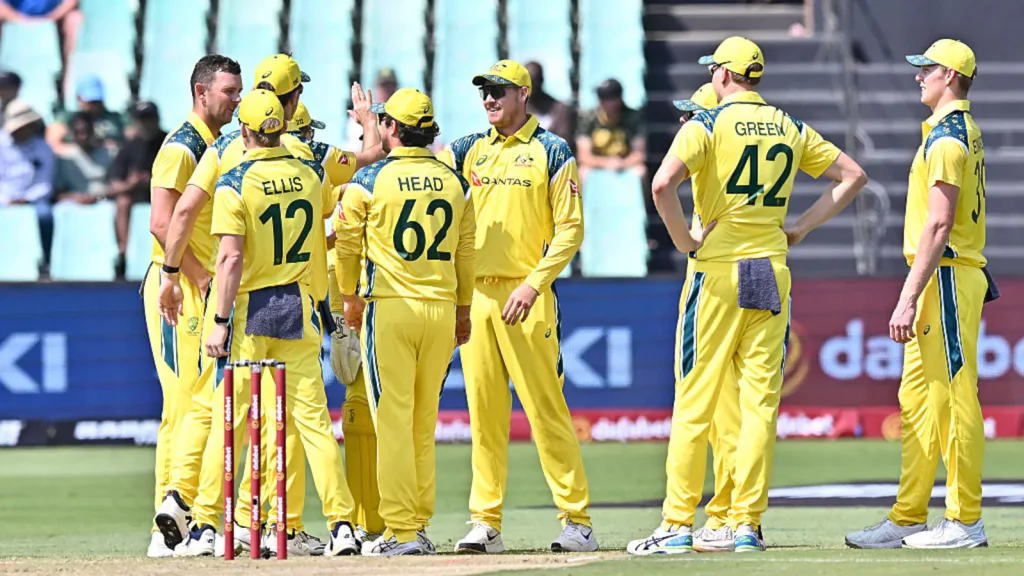 Australian all-rounder Jack Edwards made his ODI debut as captain Mitchell Marsh won the toss